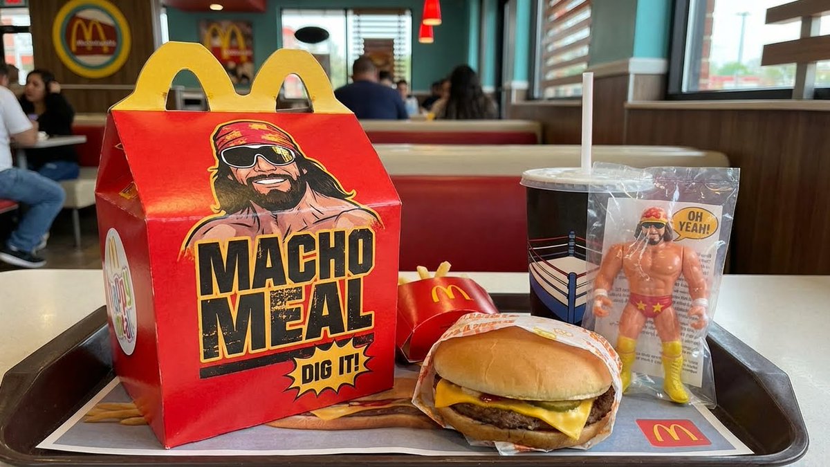Sora video prompt for Macho Meal McDonald’s commercial — example 1