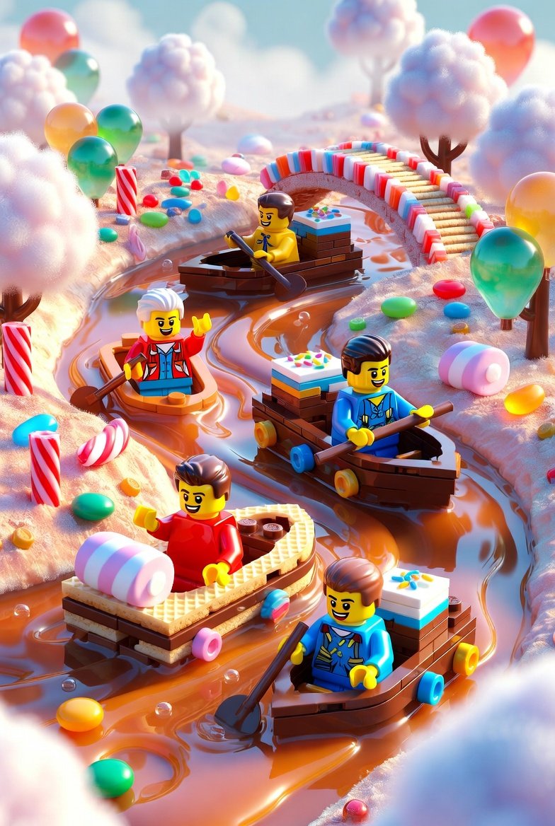 Whimsical Candy-Themed World — example 1