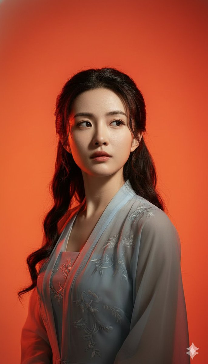 Heroic Dramatic Studio Portrait Prompt (Chinese Style) — example 1