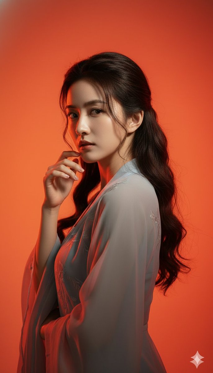 Heroic Dramatic Studio Portrait Prompt (Chinese Style) — example 2