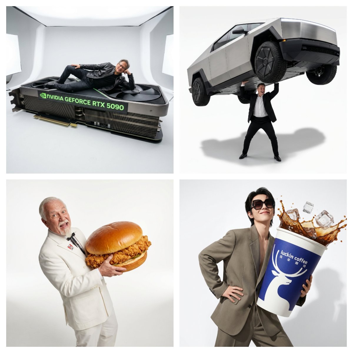 Fun Commercial Photography: Lifting a Cybertruck — example 1