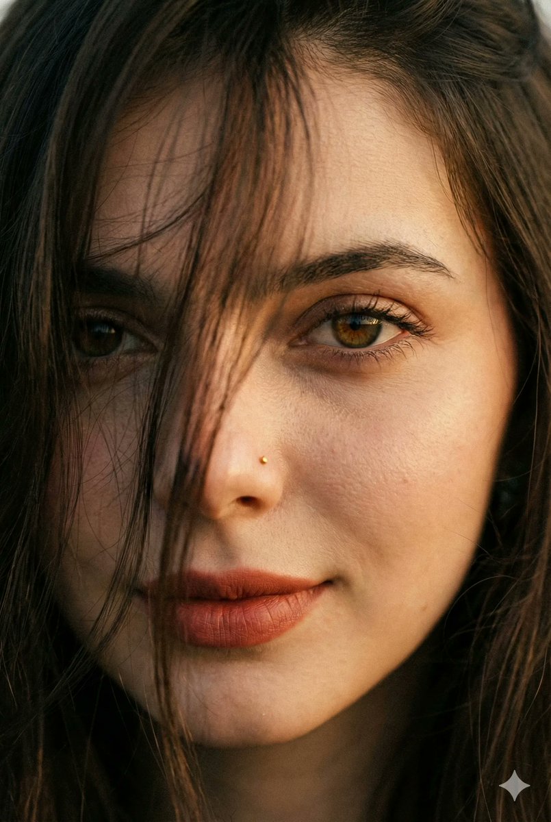 Hyper-Realistic Intimate Close-Up Portrait — example 2