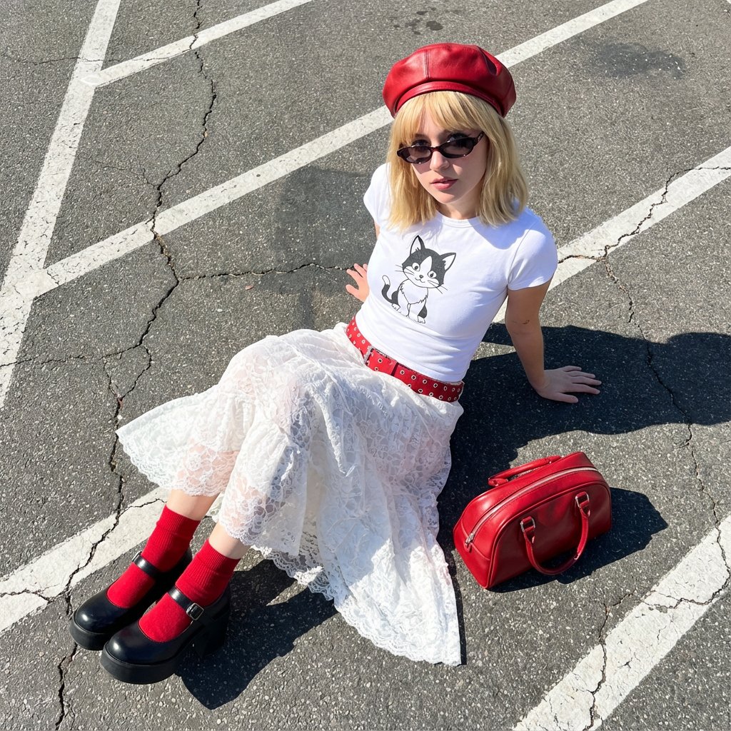 Street Style Fashion Photography Prompt — example 2