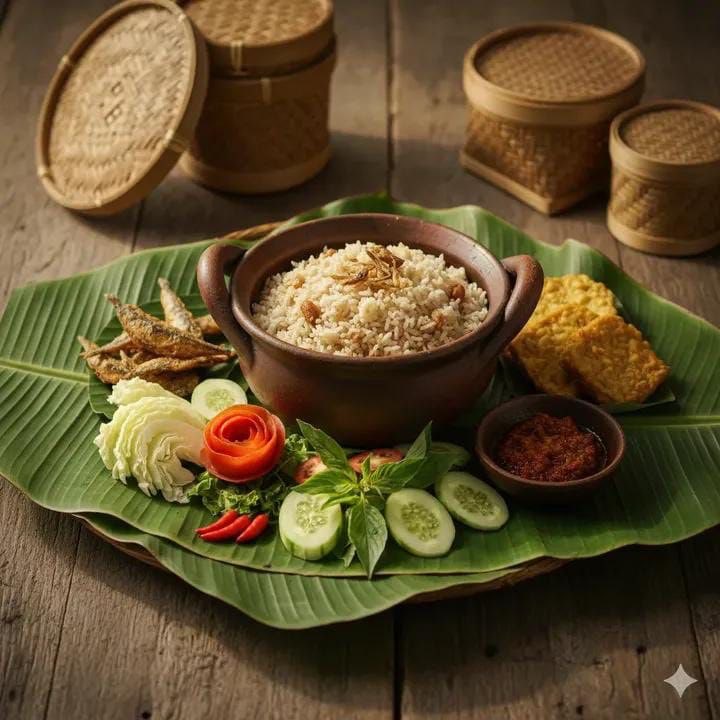 Authentic Indonesian Nasi Tumpeng Food Photography — example 2