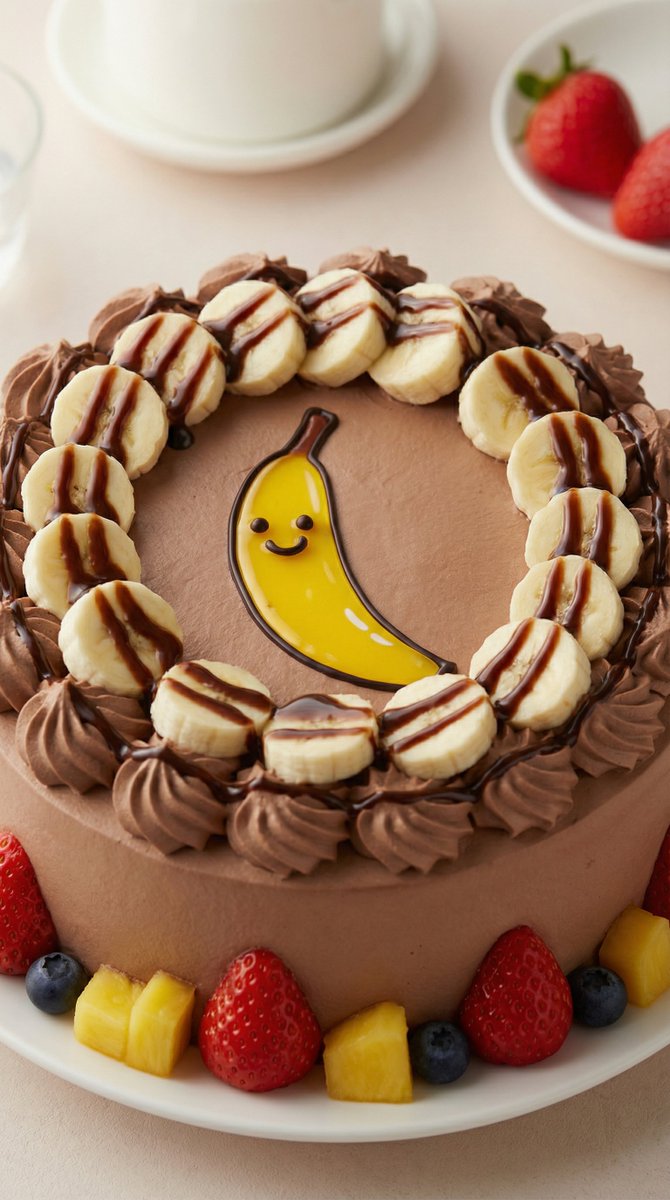 Turn a reference image into a realistic Christmas cake — example 3