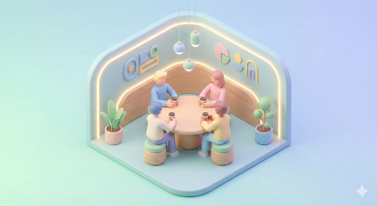 Minimal Isometric 3D Perspective — example 1