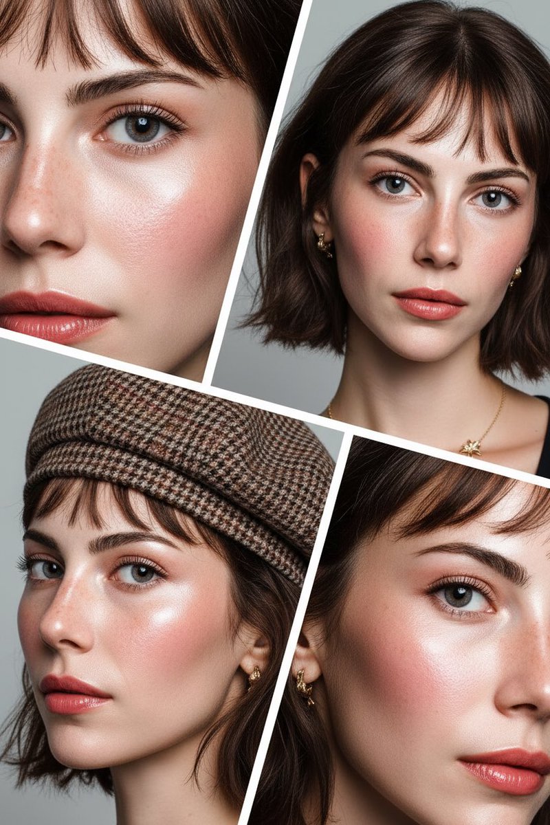 Doll-like Beauty Editorial Collage Prompt (Indonesian) — example 1