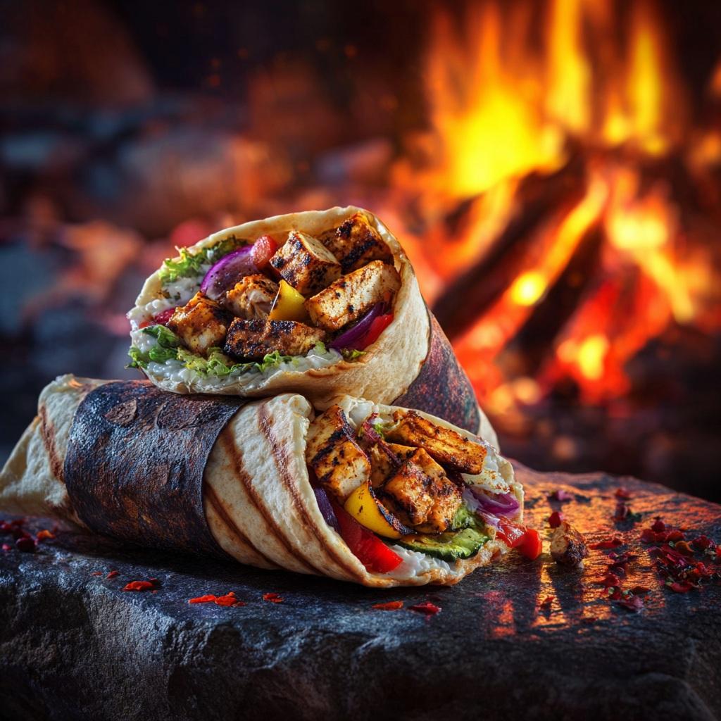 Cinematic Gourmet Grilled Food Photography Prompt — example 1