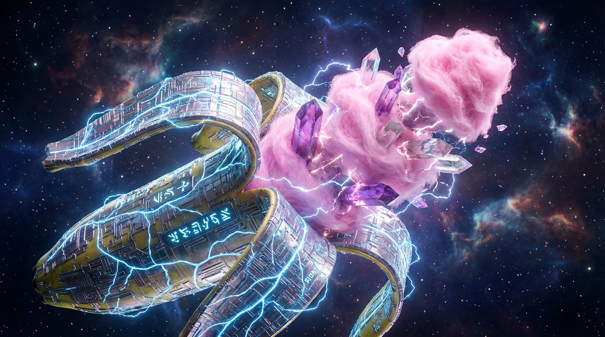 Surreal Nano-Circuitry Banana Split — example 1