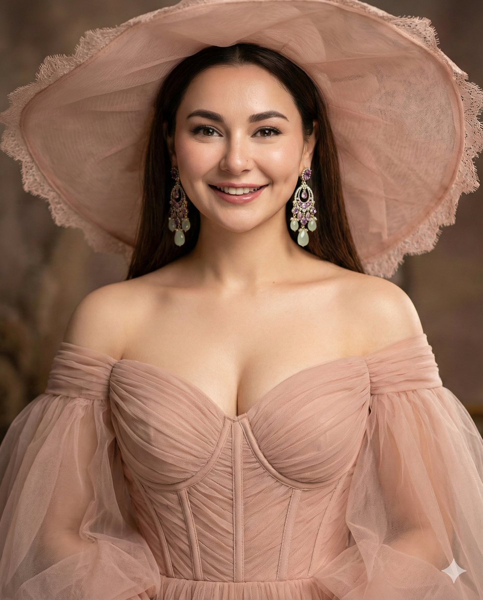 Couture Portrait of South Asian Woman in Bandage Gown — example 1