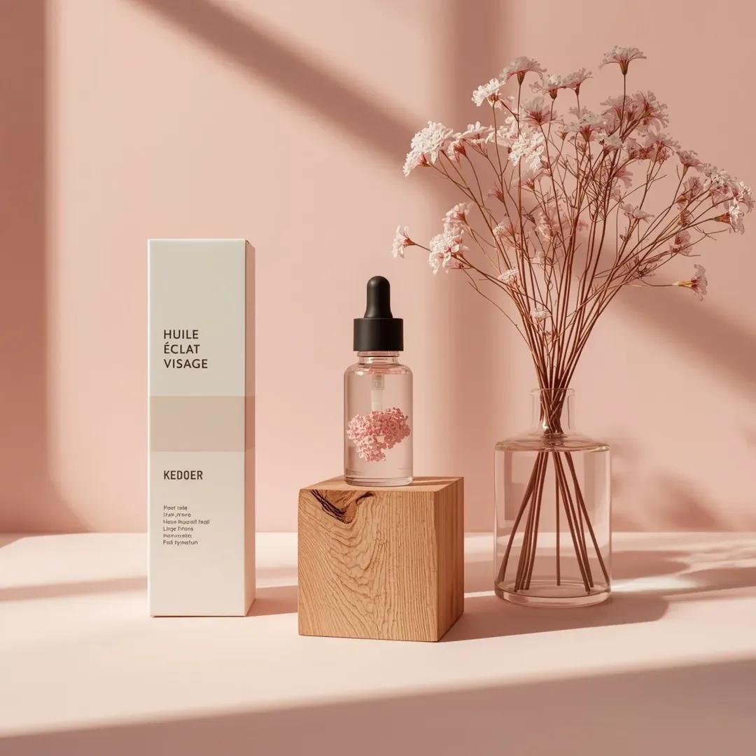 Minimalist Skincare Product Studio Photography Prompt — example 1