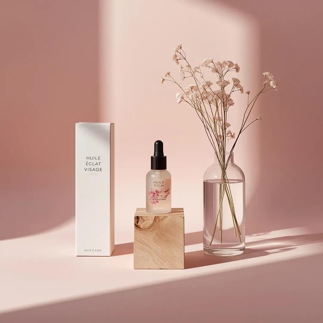 Minimalist Skincare Product Studio Photography Prompt — example 4