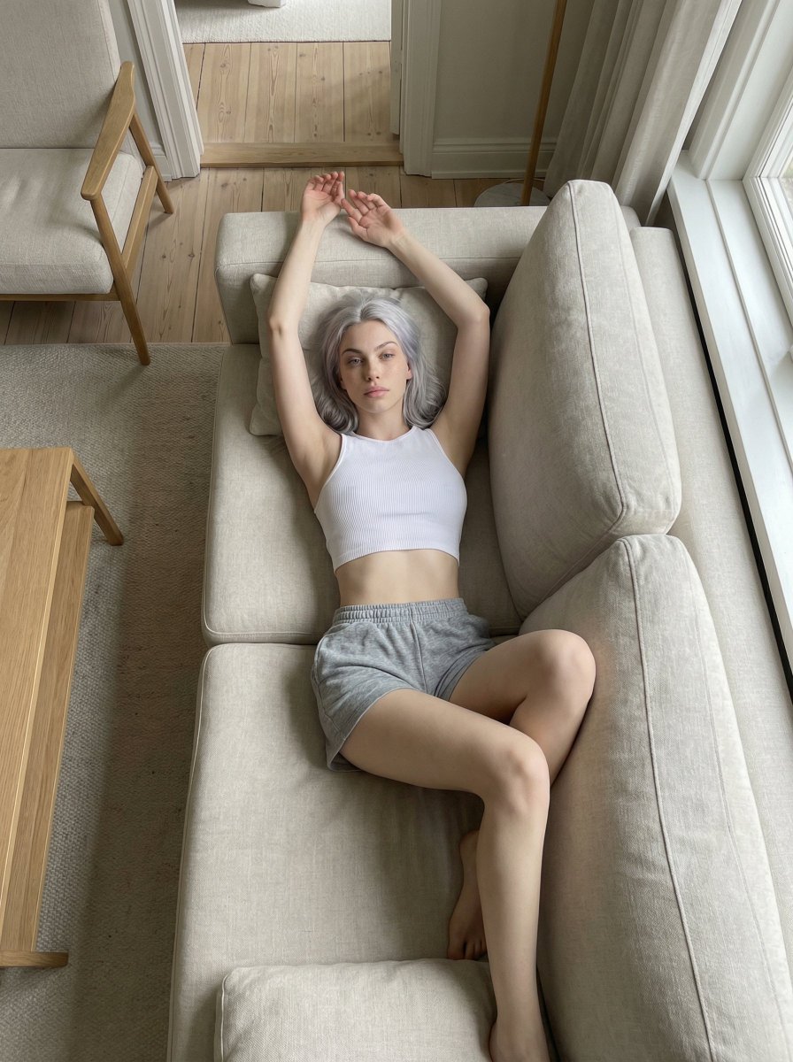 Minimalist Lifestyle Editorial Portrait — example 2