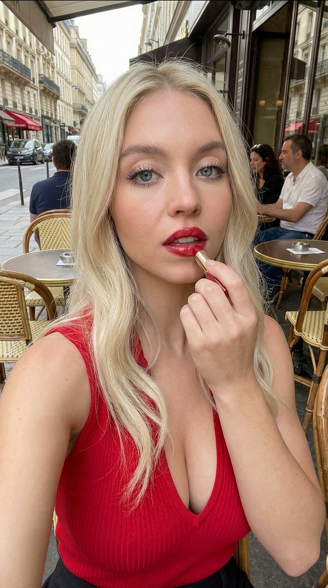 Candid Cafe Beauty Portrait — example 2