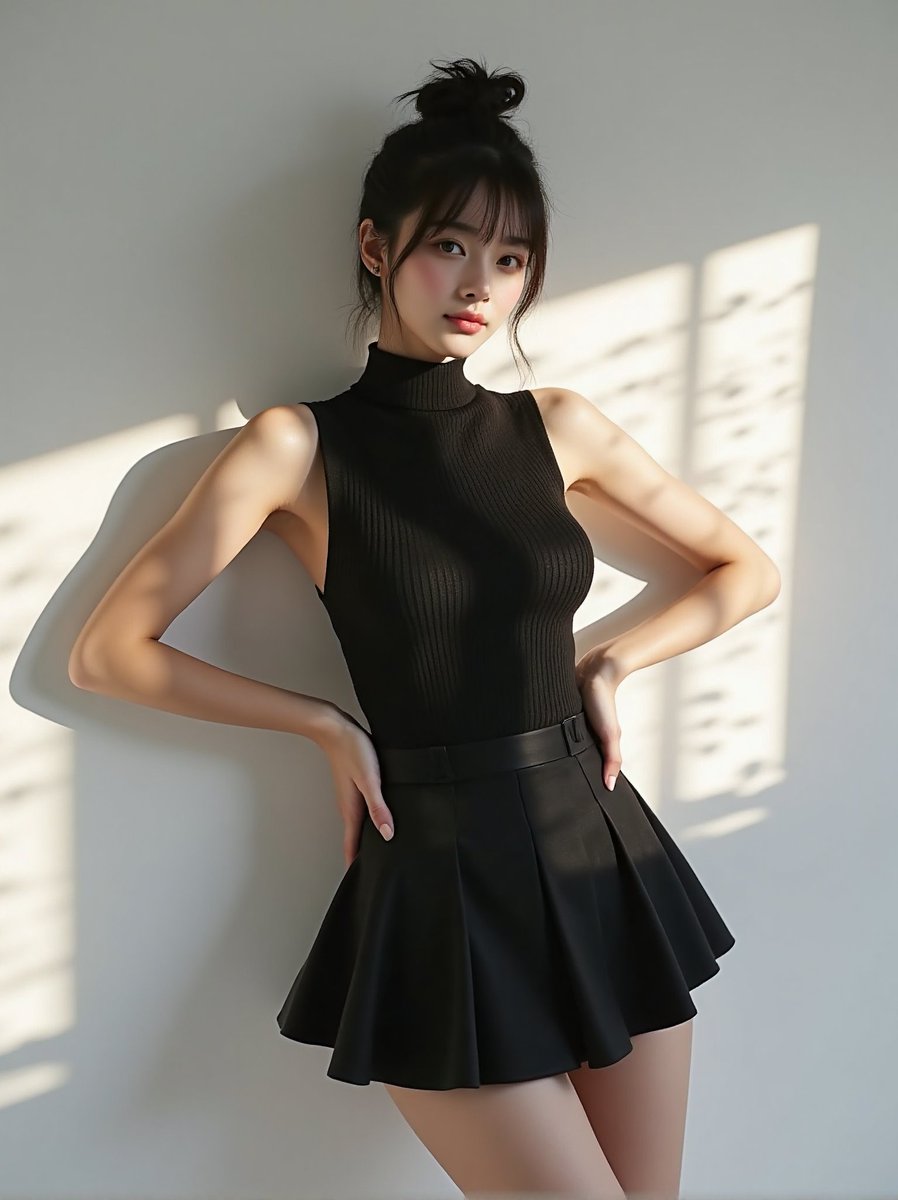 Change clothing to match reference outfit — example 2