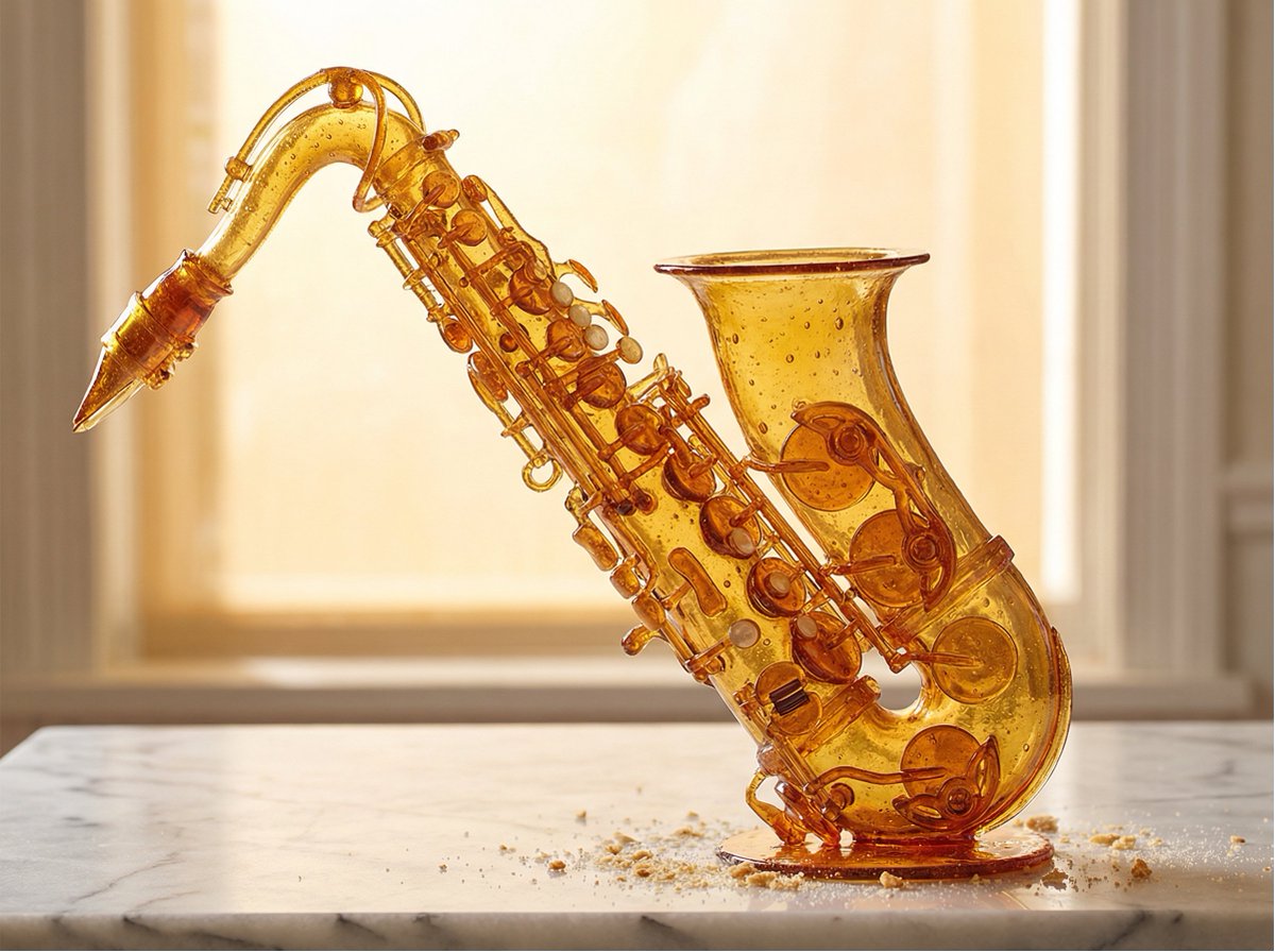 Product Rendered as Blown Sugar Prompt — example 1