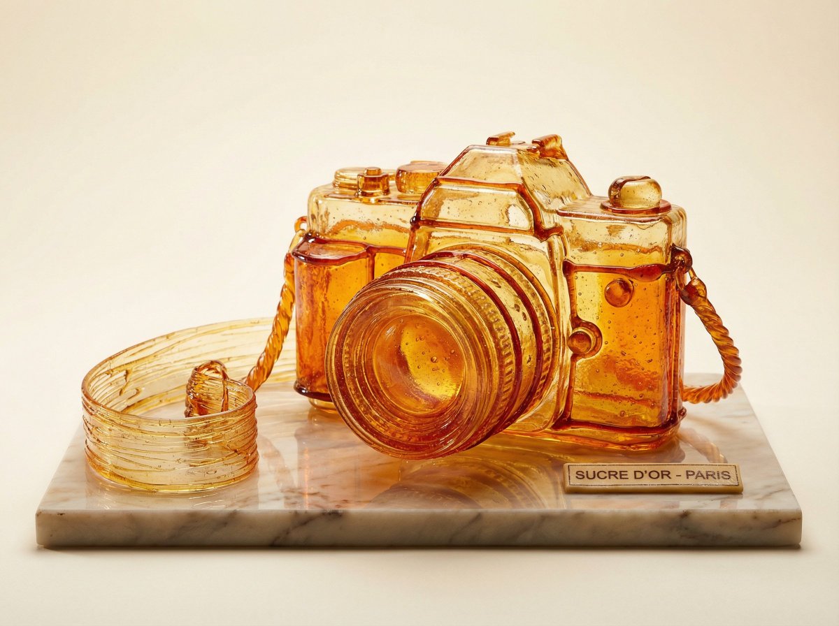 Product Rendered as Blown Sugar Prompt — example 4
