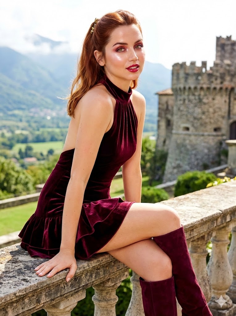 Ana de Armas Luxury Fashion Photography Prompt (Douyin Style) — example 2