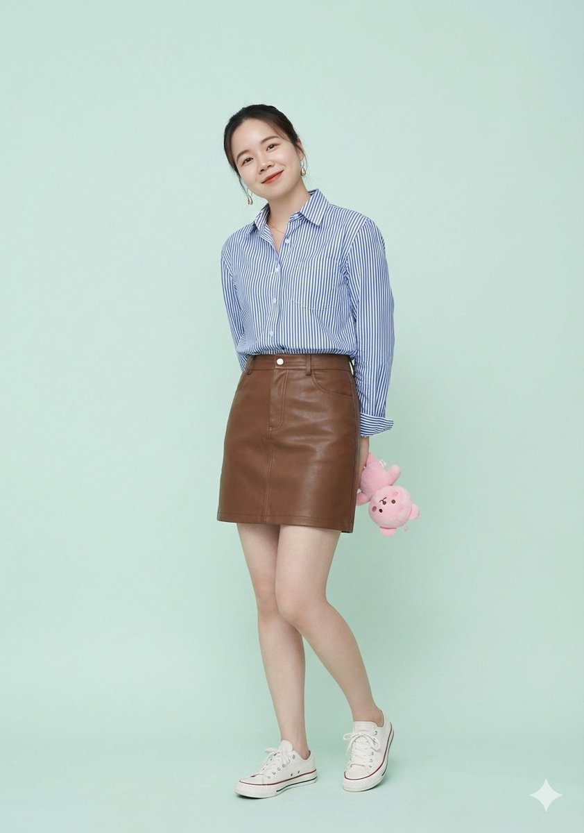 Cute Style Portrait with Identity Lock and Specific Outfit — example 2