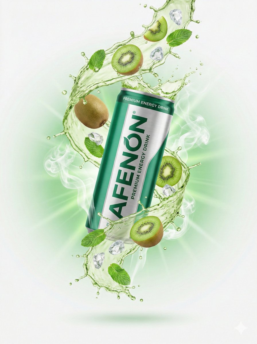 High-End Commercial Product Photography for an Energy Drink