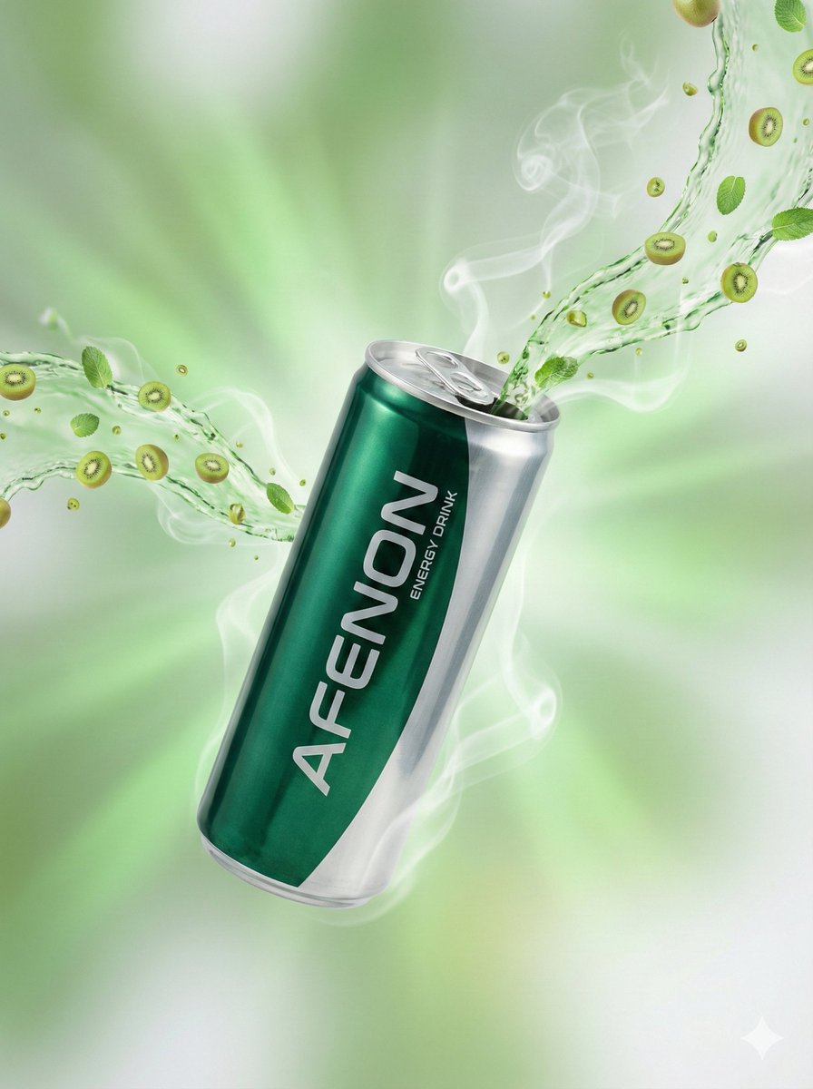 High-End Commercial Product Photography for an Energy Drink — example 2