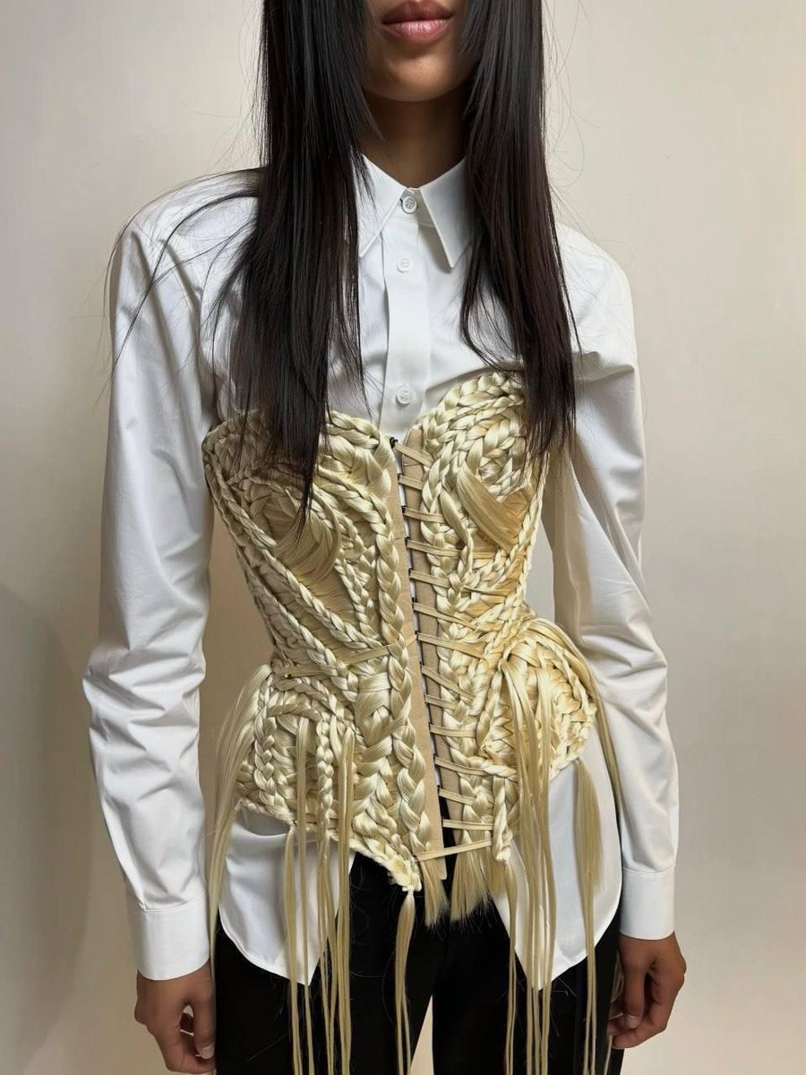 Corset online shop page layout — example 1