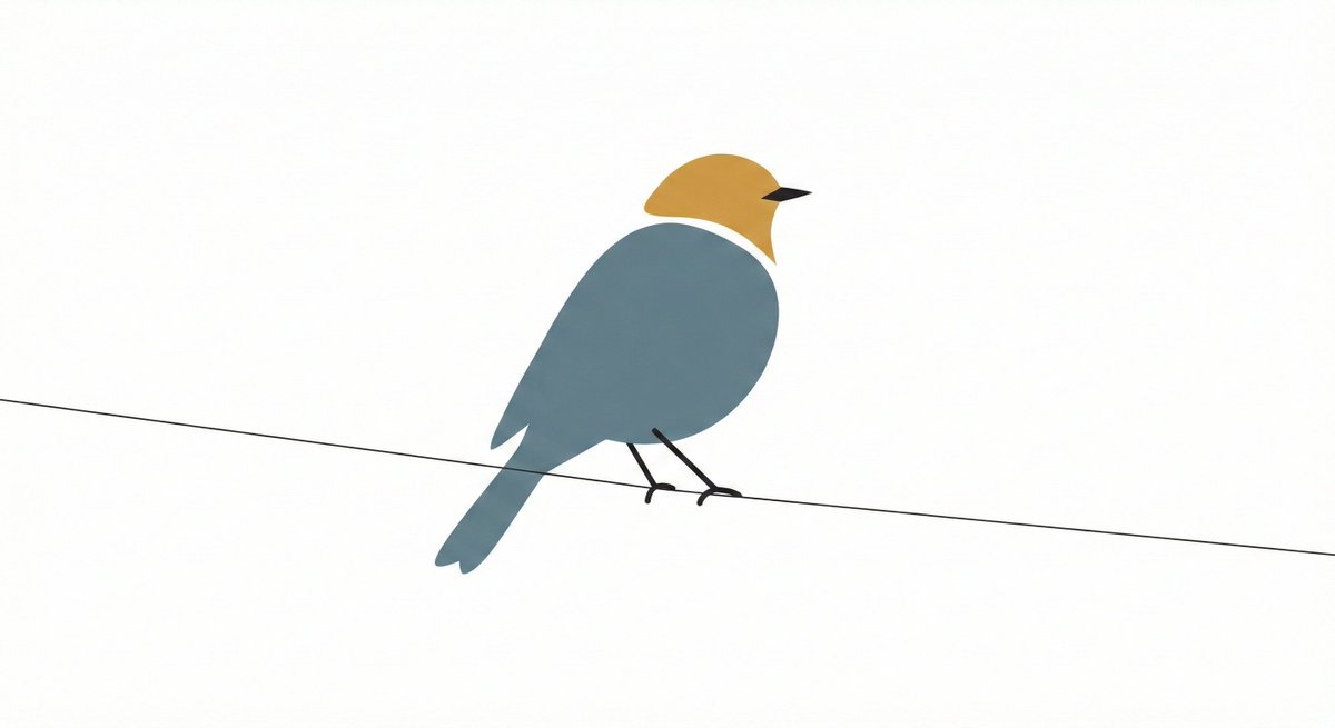 Line and Shape Hybrid Illustration Prompt — example 4