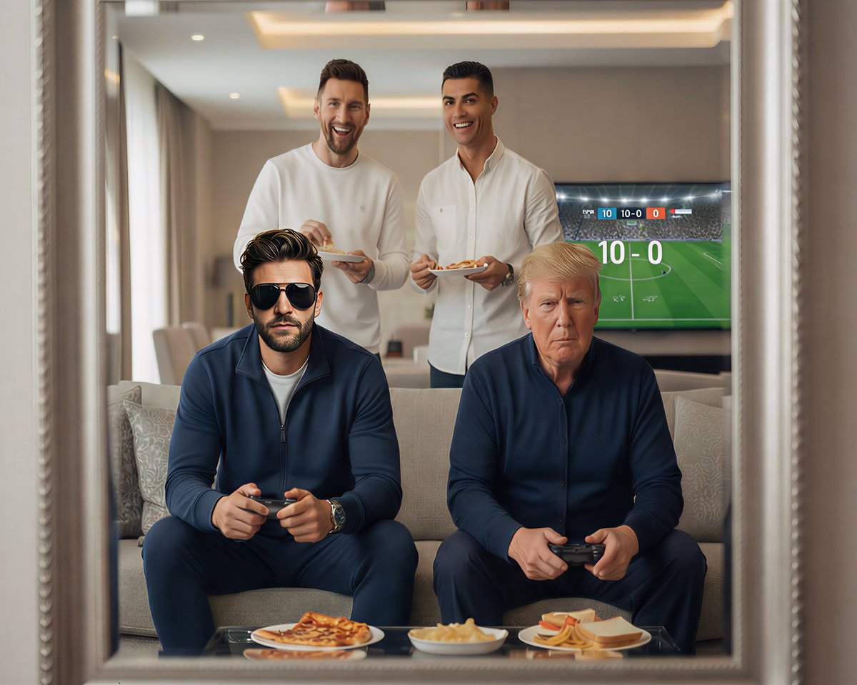 Hyper-realistic Living Room Football Scene Prompt — example 1