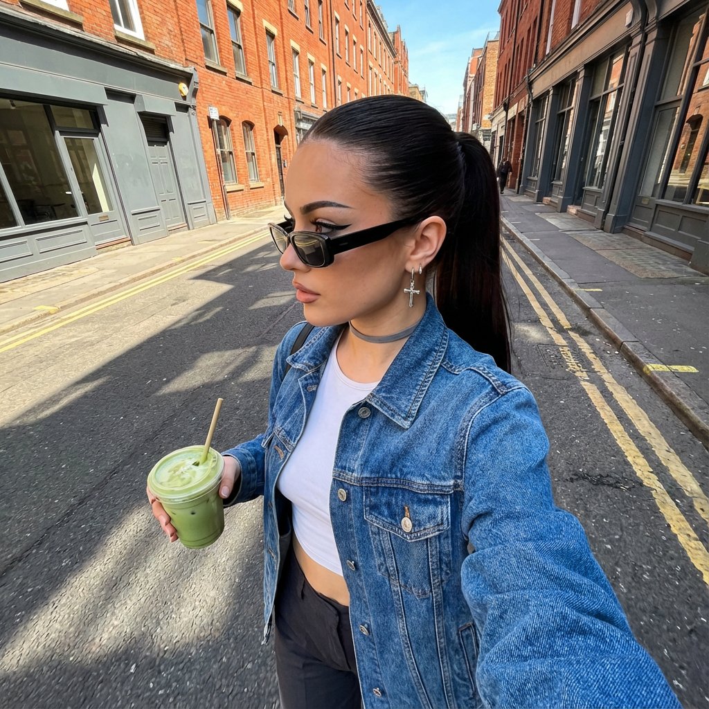 Urban Street Fashion Portrait Prompt — example 1