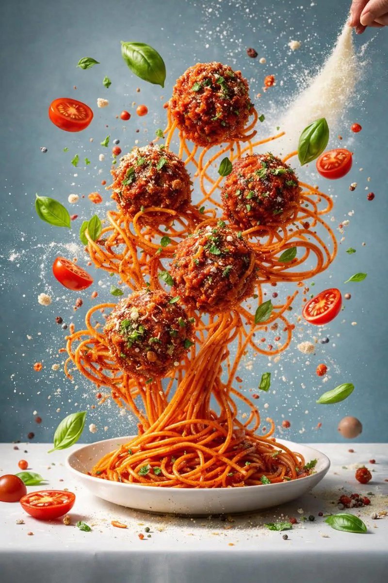 Hyper-Realistic Salad Explosion Food Photography Prompt — example 2