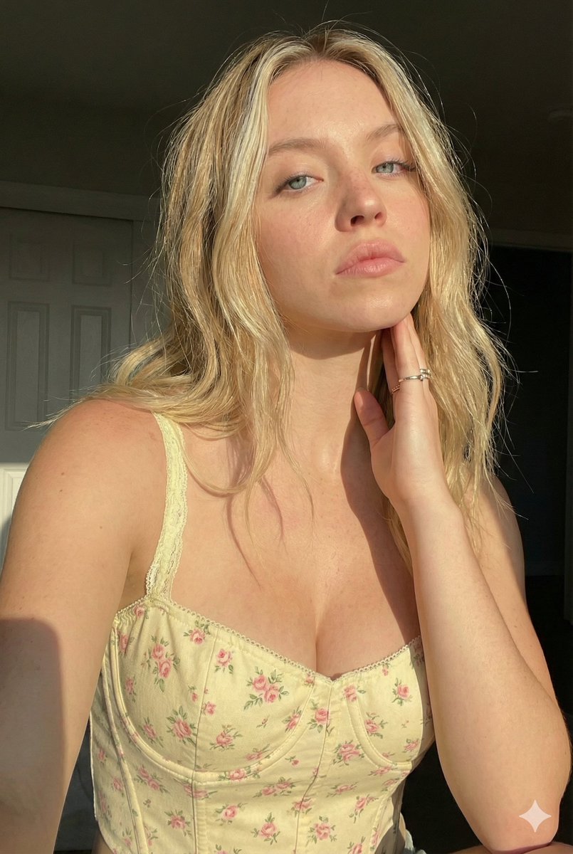 Golden Hour Freckled Portrait Prompt — example 2