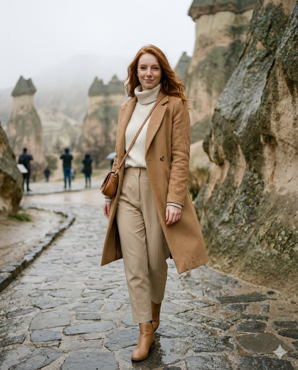Winter Travel Influencer Editorial Prompt (Cappadocia) — example 1