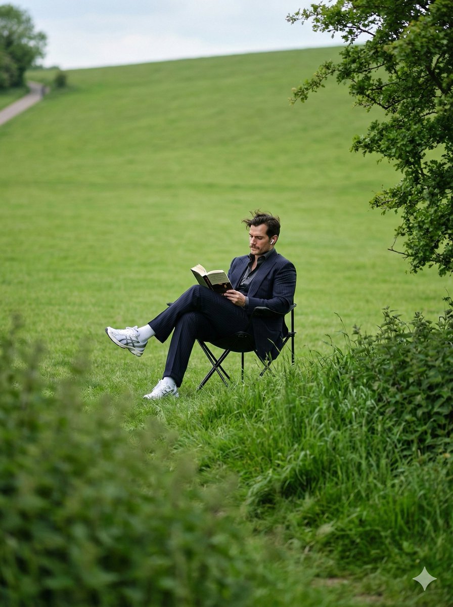 Peaceful Solitude Portrait in Nature Prompt — example 1