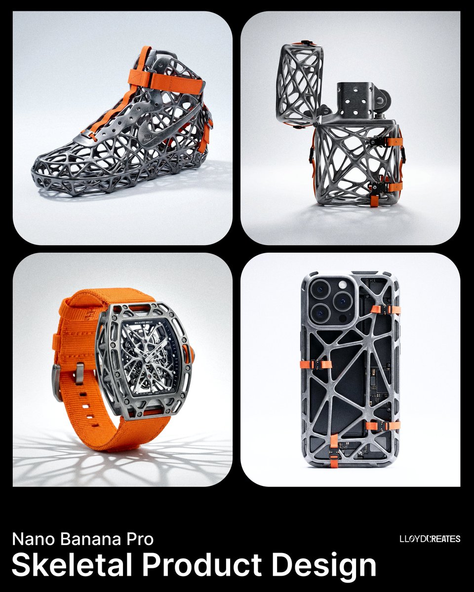 Skeletal Product Design Prompt — example 1