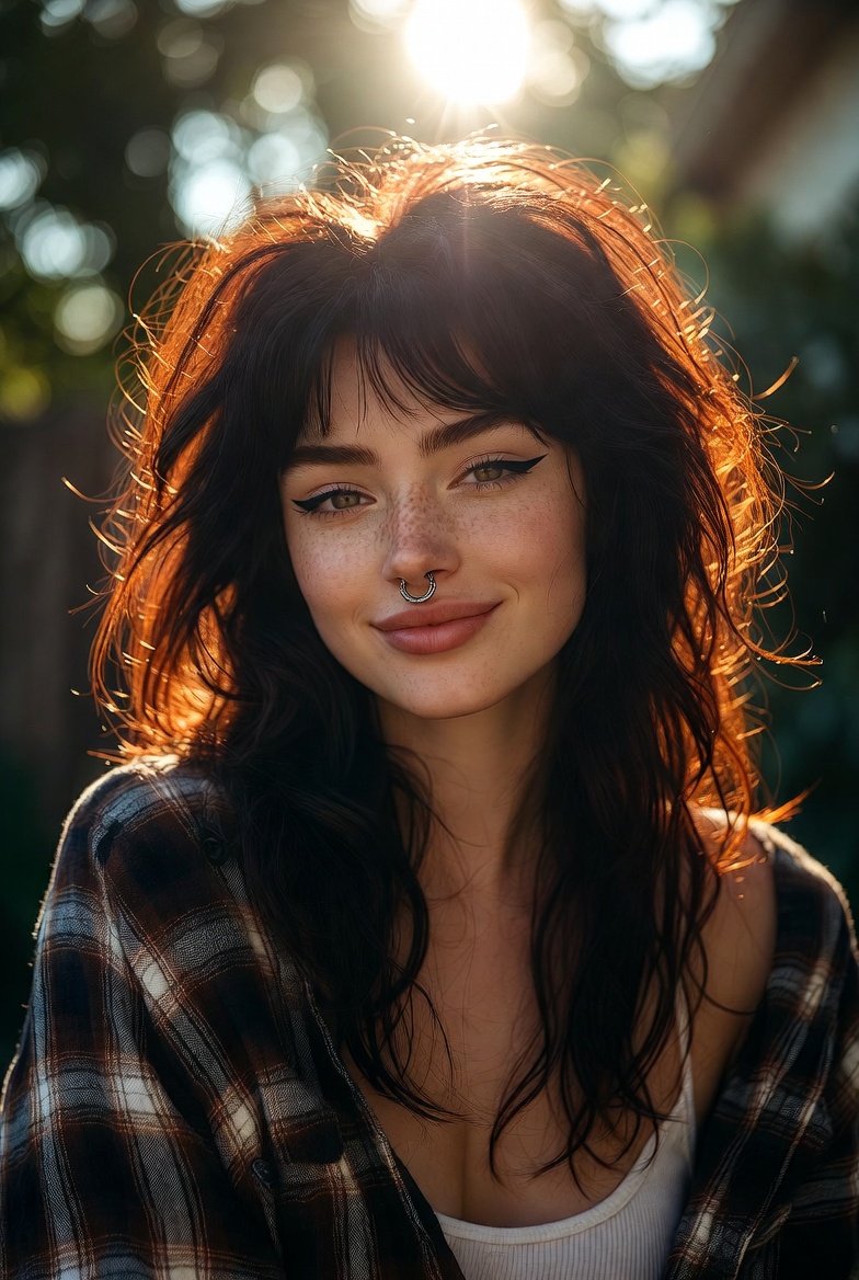 Photorealistic Portrait with Golden Hour Backlighting (Duplicate) — example 1