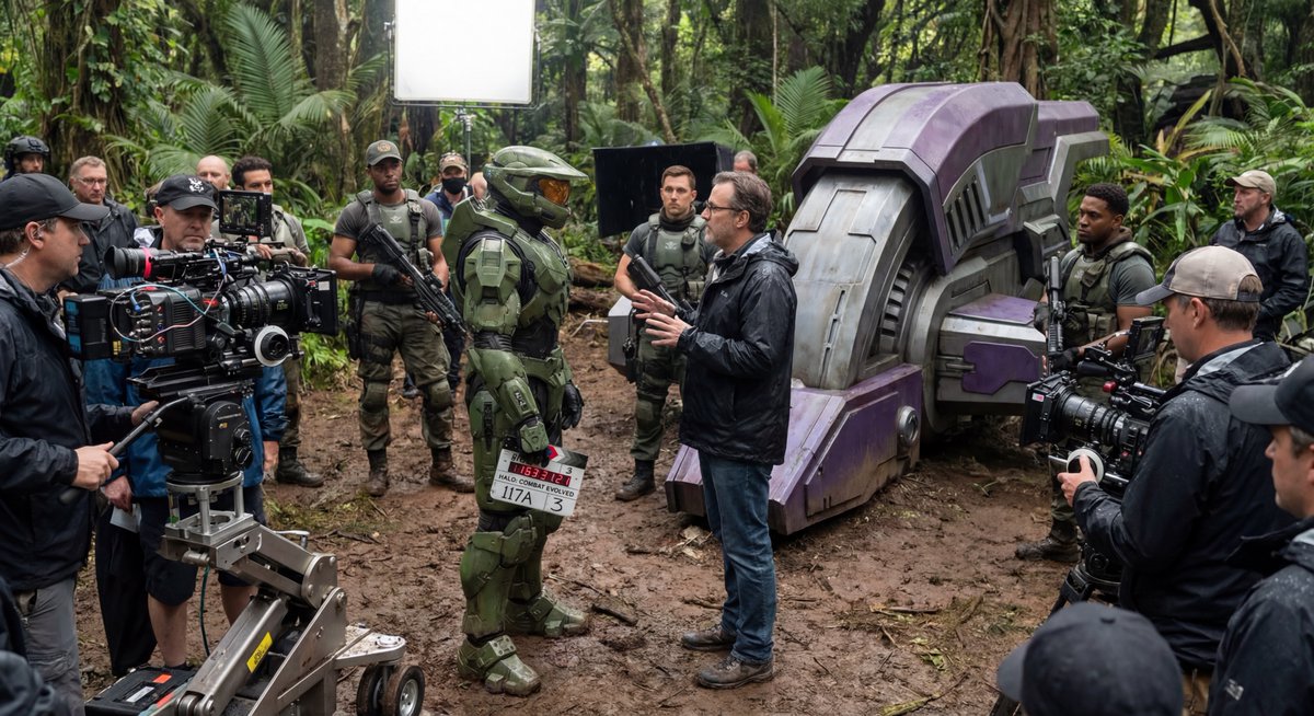 Live-action video game BTS scene — example 3