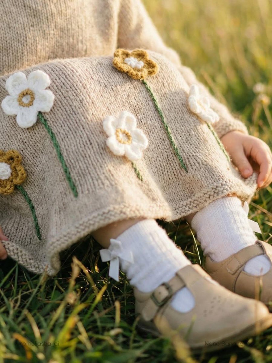 Lifestyle Photo of Toddler Running in Sunlit Meadow — example 2