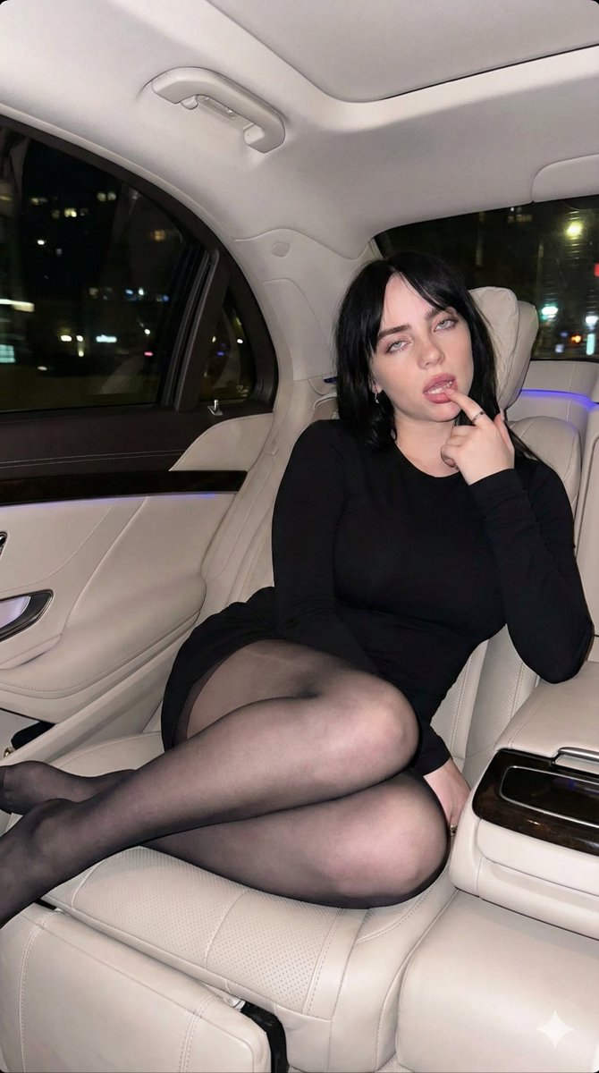 Direct Flash Portrait of Woman in Luxury Car Prompt — example 1