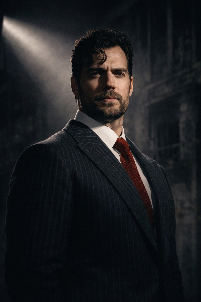 Dramatic Cinematic Low-Angle Portrait Prompt (Reference Image Required) — example 2