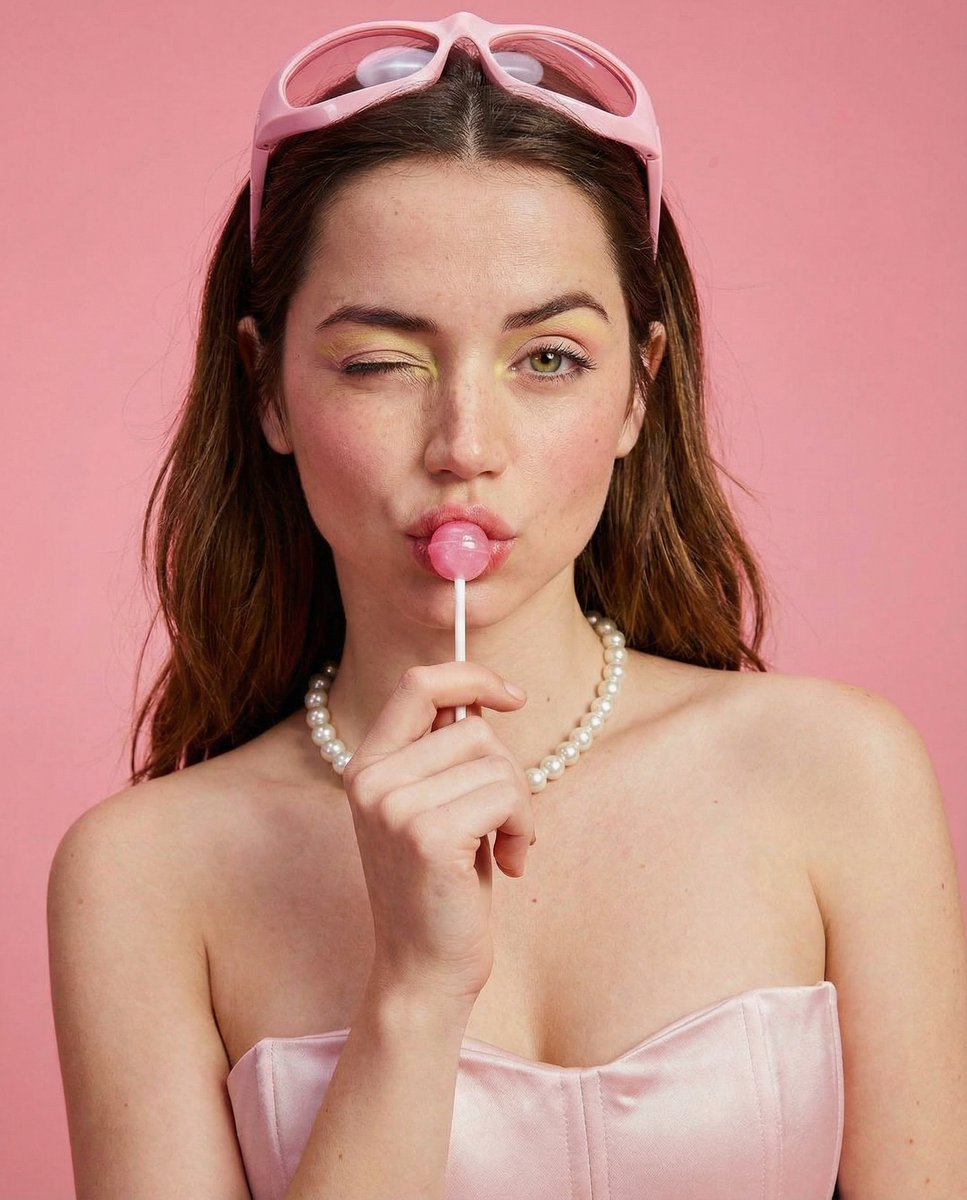 Soft Girl Editorial Fashion Portrait (JSON)