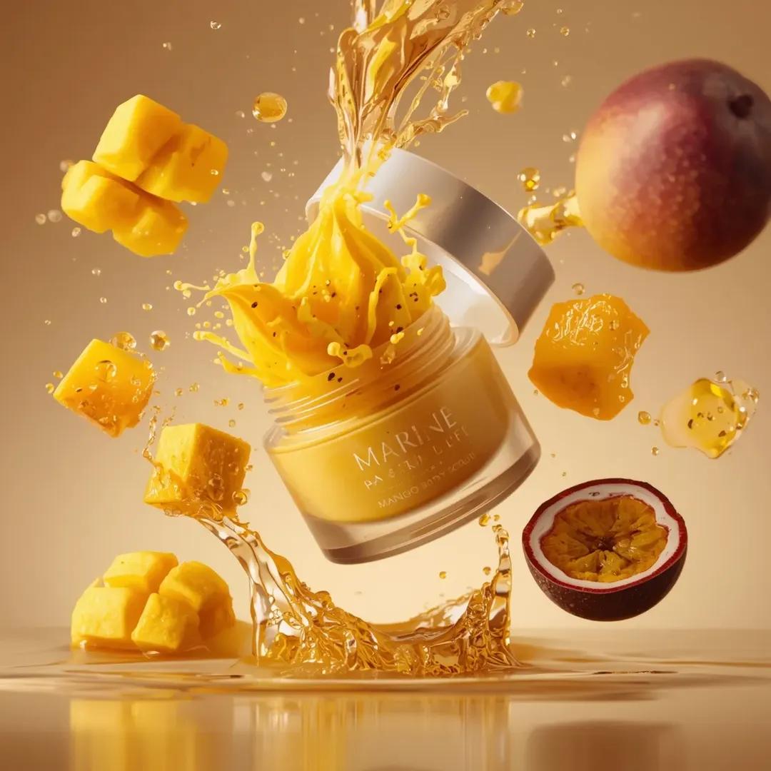 Exploding Cosmetic Jar Product Photography — example 3