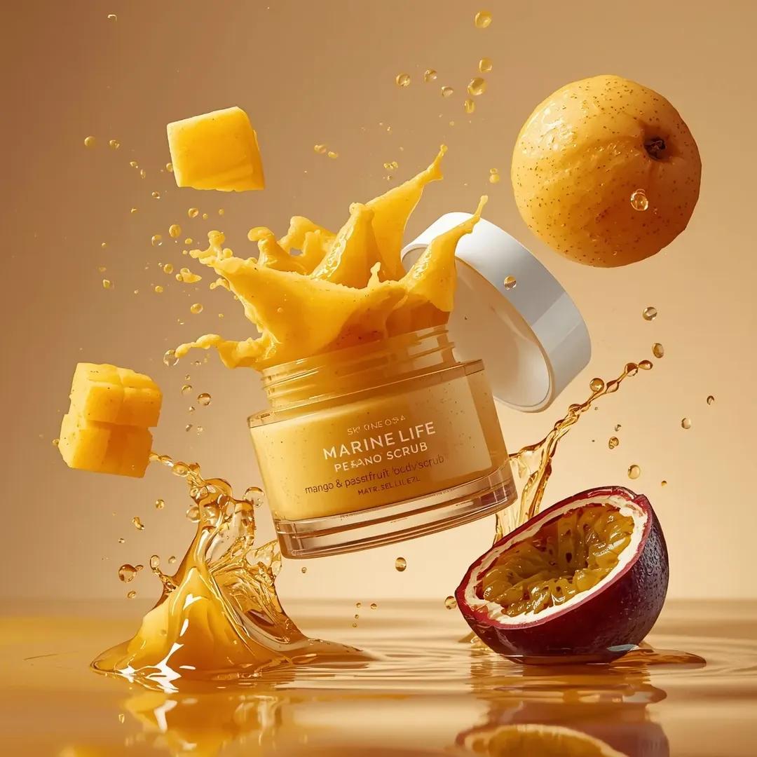 Exploding Cosmetic Jar Product Photography — example 4