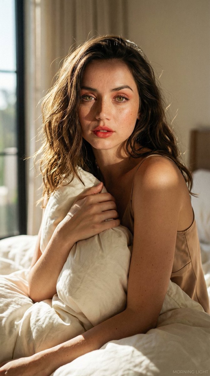 Morning Light Series Cinematic Portrait (Urdu/Hindi JSON) — example 1