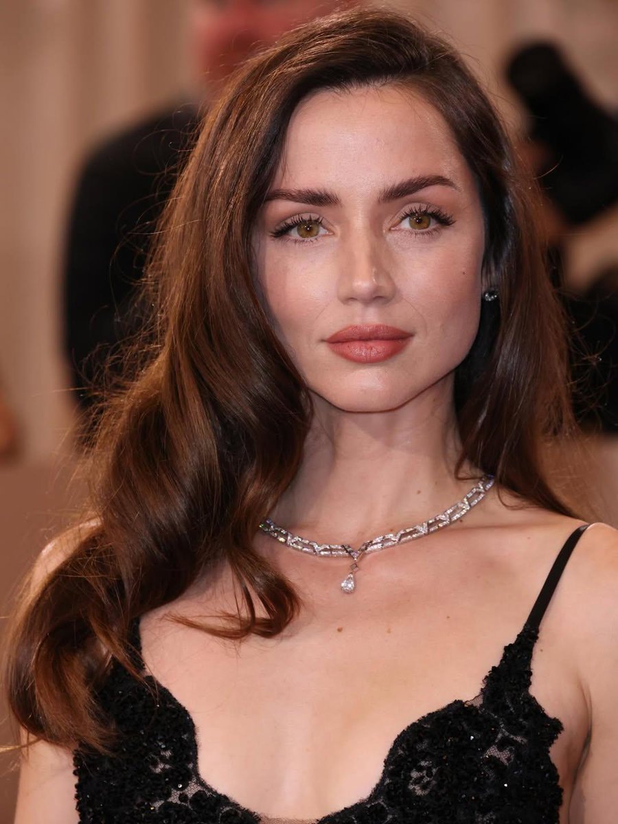 Ana de Armas Black Sequin Gown Portrait — example 1
