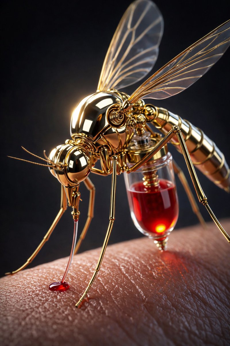 Macro Realism of Mechanical and Gemstone Insects — example 2