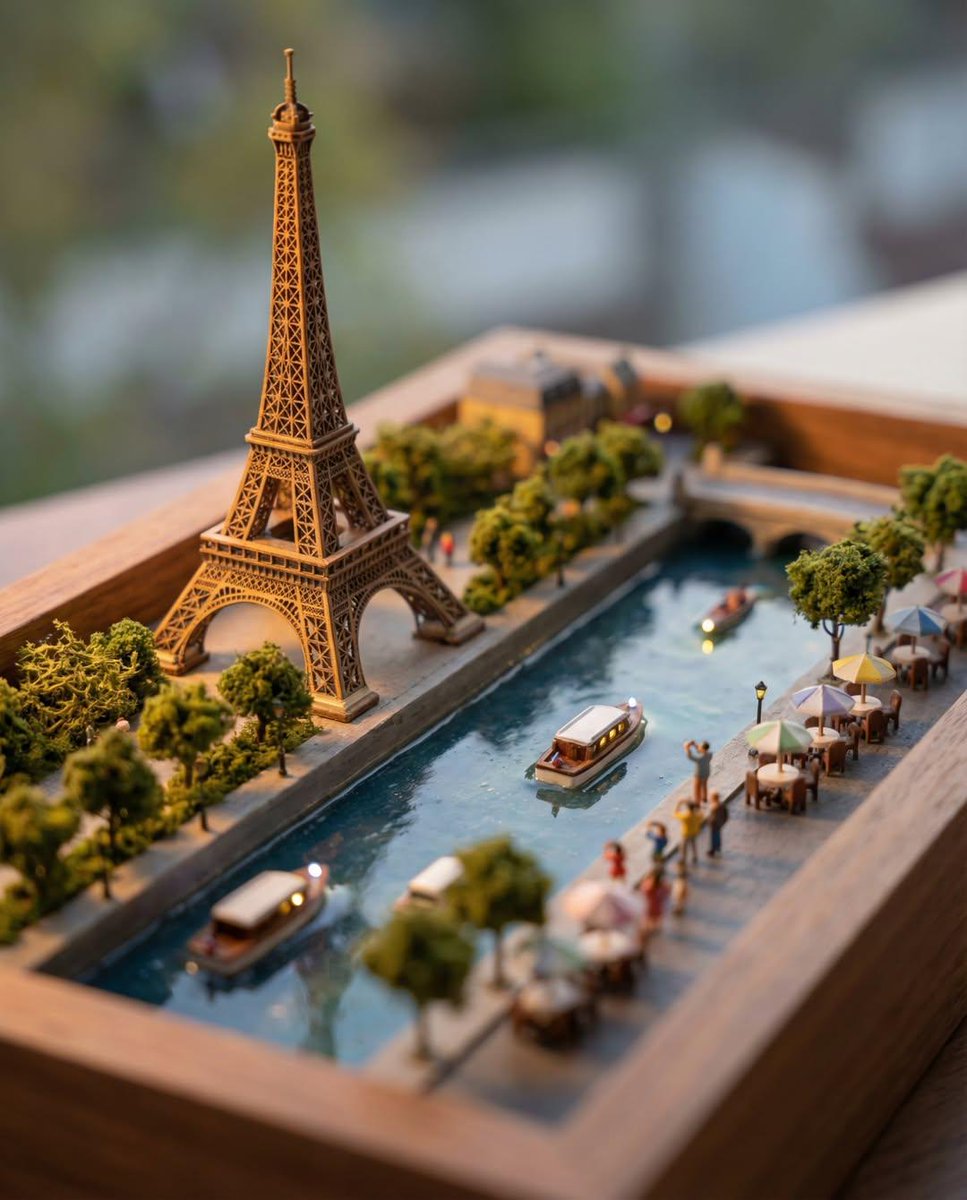 Tilt-Shift Tokyo Diorama at Sunset — example 2