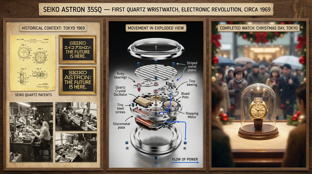 Watchmaker's Documentation Board (Exploded View) — example 4
