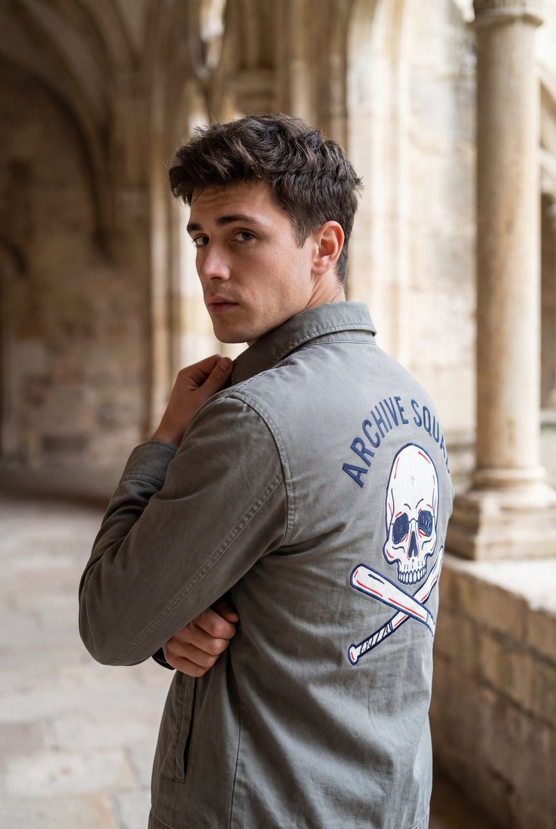 Editorial Portrait with Architectural Backdrop — example 1