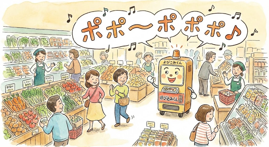 Yobikomi-kun Melody Prompt — example 1