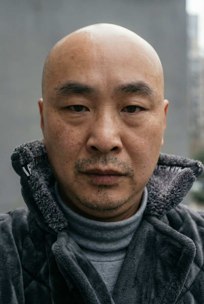 Advanced JSON Prompt for Wong Kar-wai Style Portrait with Strict Face Restoration — example 1